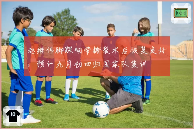 赵继伟脚踝韧带撕裂术后恢复良好,预计九月初回归国家队集训
